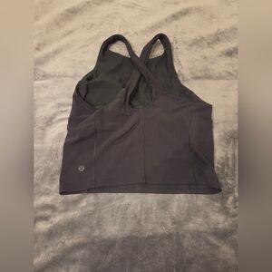 Lululemon Key to Balance Tank top. Size 8. Color is black. In good condition.